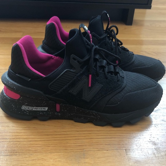 new balance 997 sport black pink